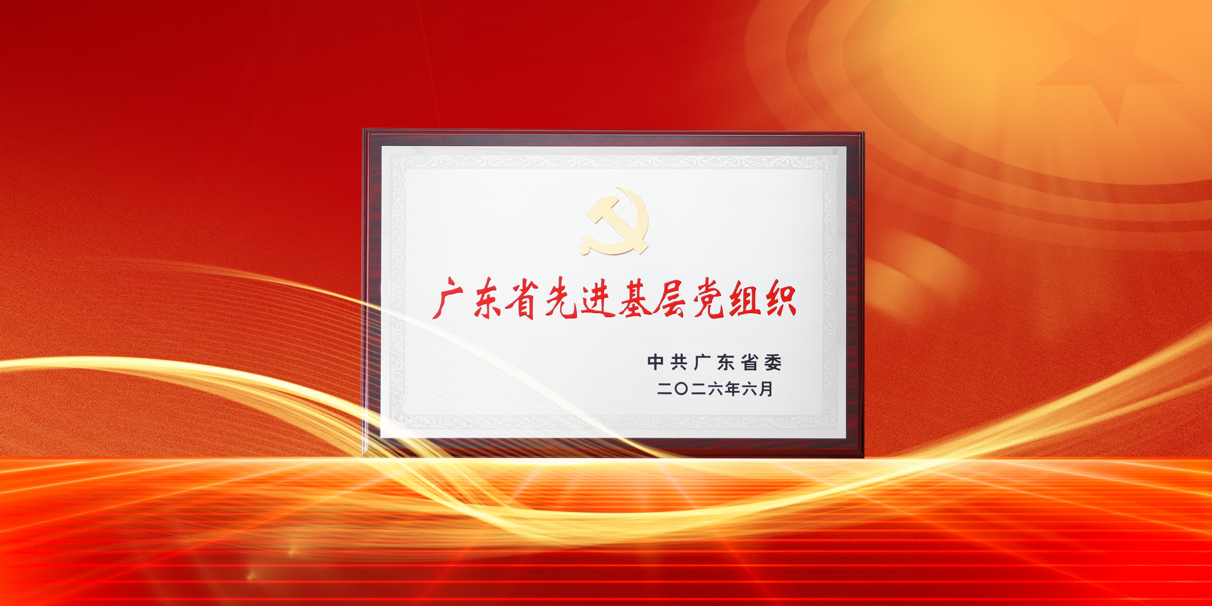 喜讯！必一运动平台电气党委获评广东省先进基层党组织